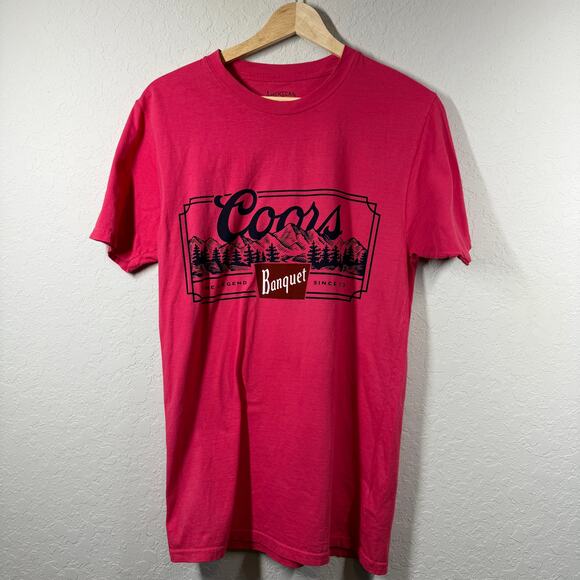 Men's American Needle‎ Coors Banquet Red T-Shirt Size S NEW - Picture 2 of 6